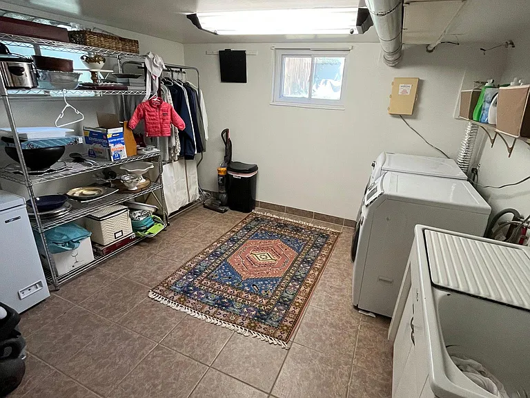 Laundry with tons of storage space