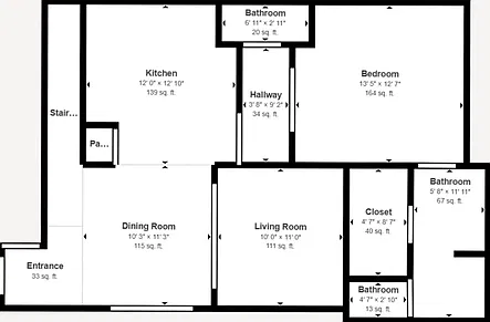 4 bed, 3.5 bath, 1878 sqft, $2,495 — Photo 2
