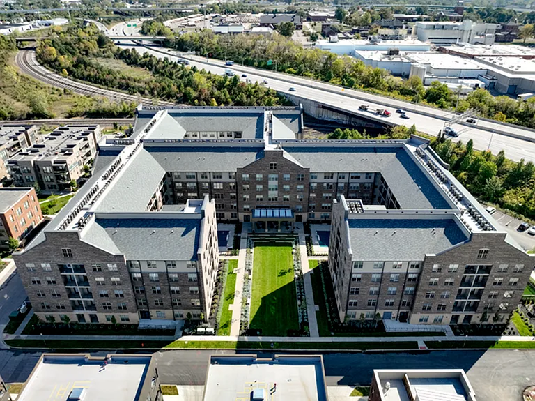 The Sage at Jeffrey Park: Full Building Drone