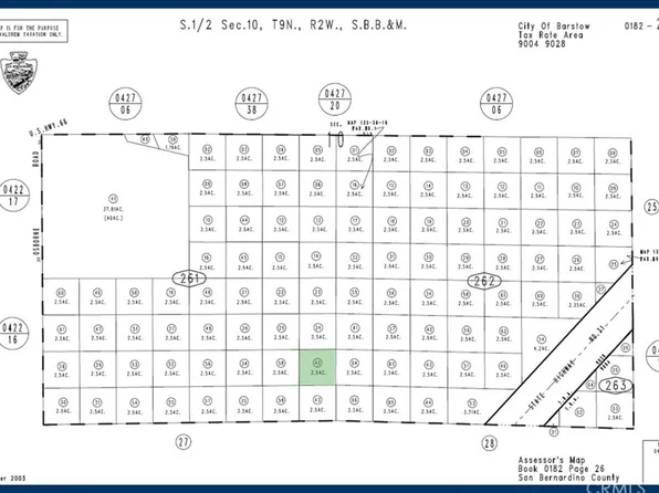 Near Woodham Ave, Barstow, CA 92311