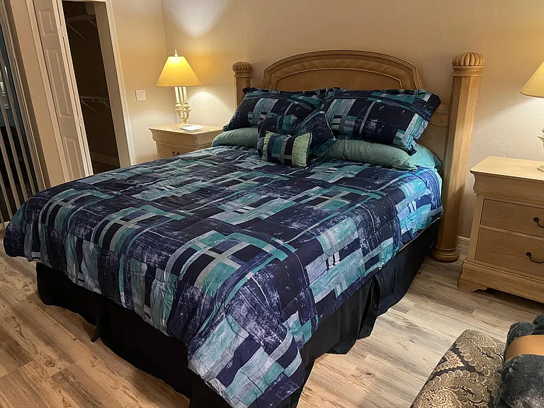 King size bed- master