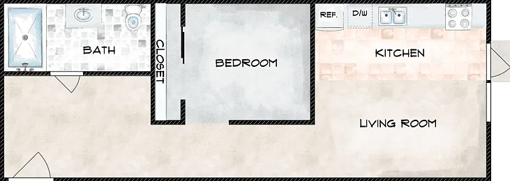 O01 Floorplan Diagram