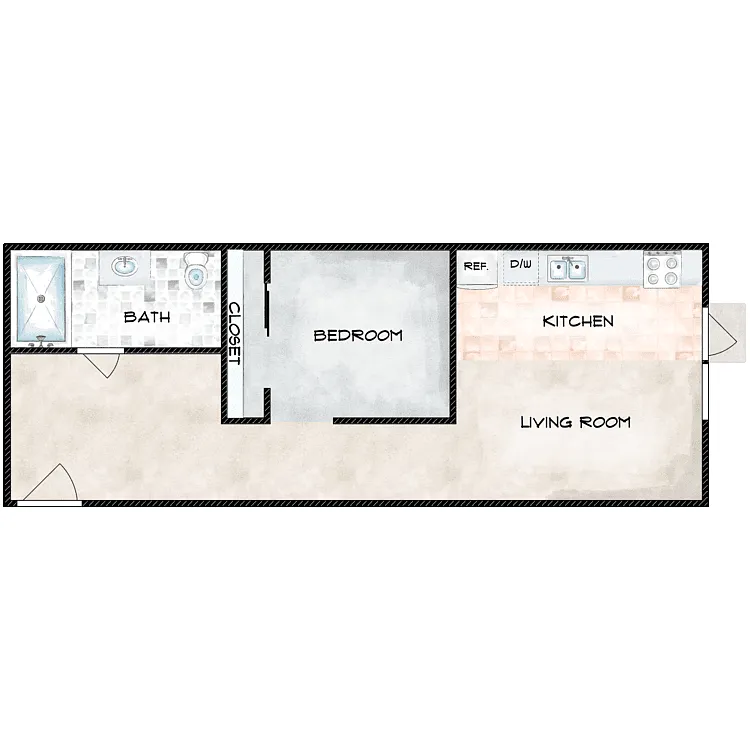 Floor plan O01