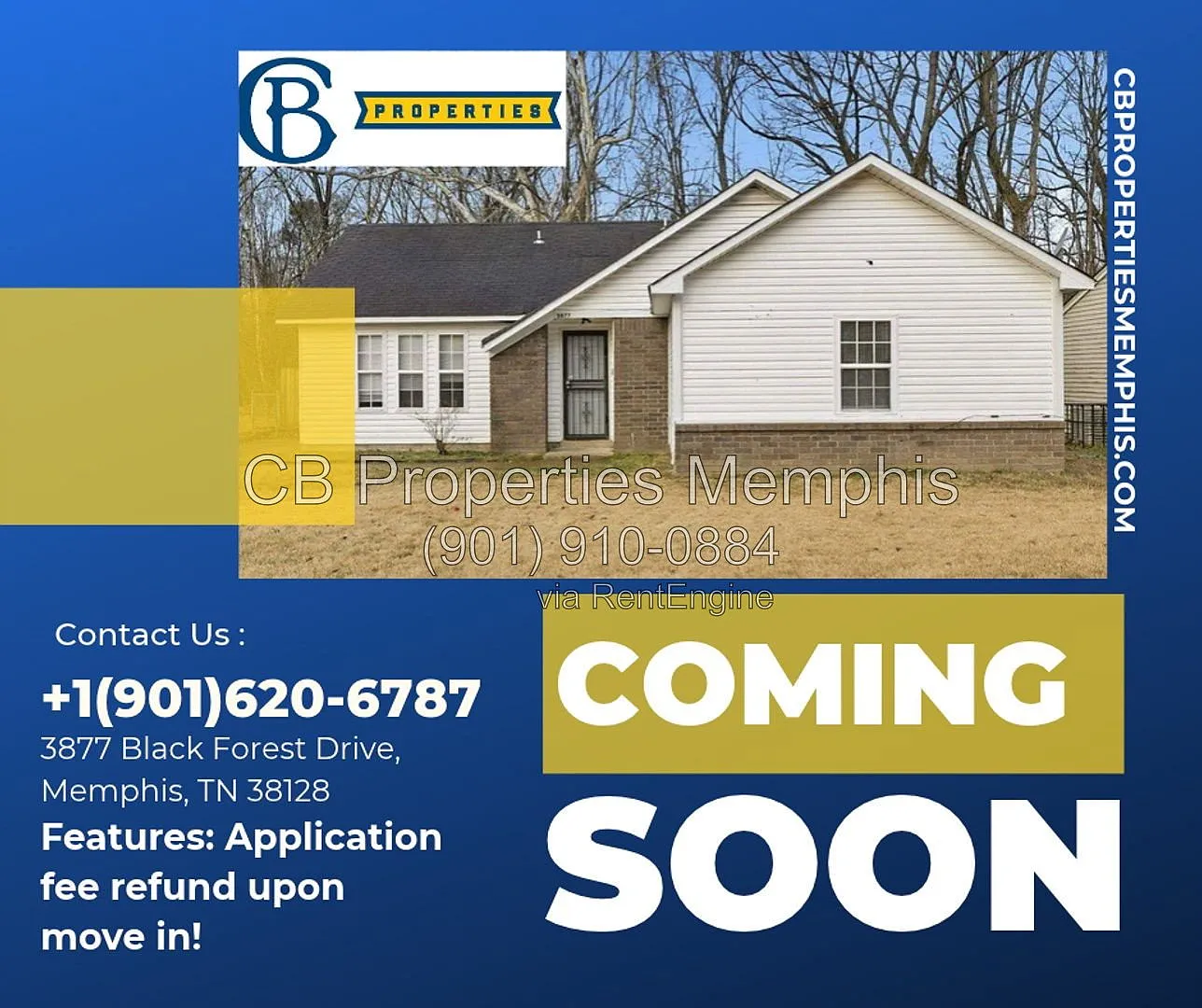 3 bed, 2.0 bath, 1106 sqft, $1,095 — Photo 1