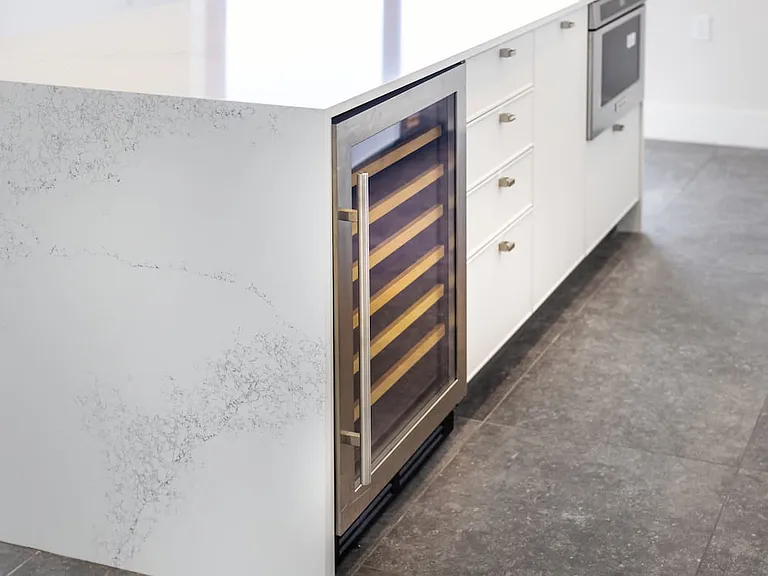Signature Collection kitchen with wine fridge