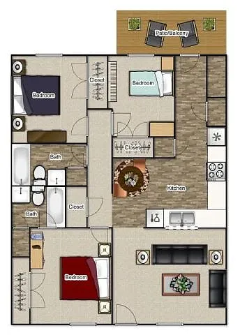 Floor plan The Dogwood