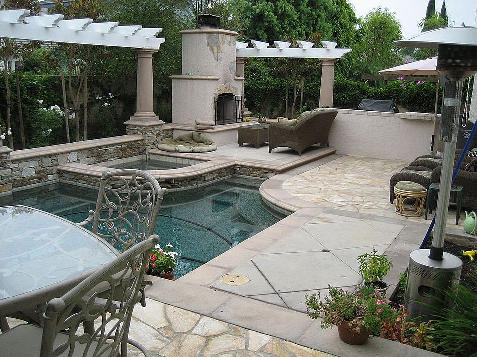 Resort like backyard