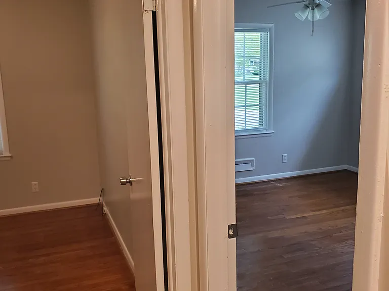 Hall view into bedrooms