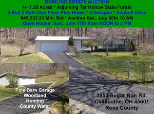 3853 Sugar Run Rd, Chillicothe, OH 45601