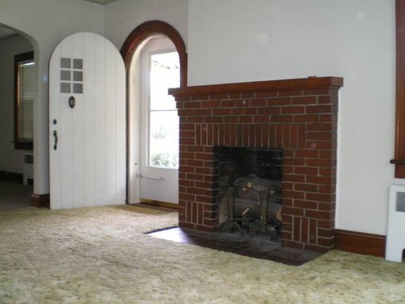 Front Door/Fireplace