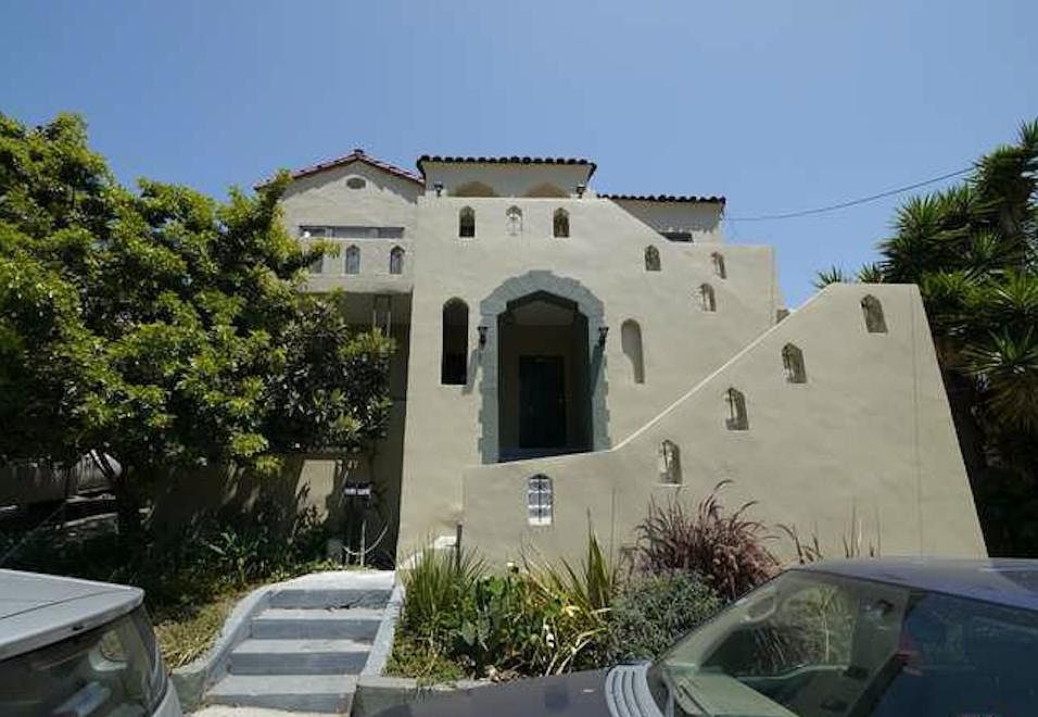 BUILDING EXTERIOR - CLASSIC SPANISH ARCHITECTURE IN QUIET NEIGHBORHOOD