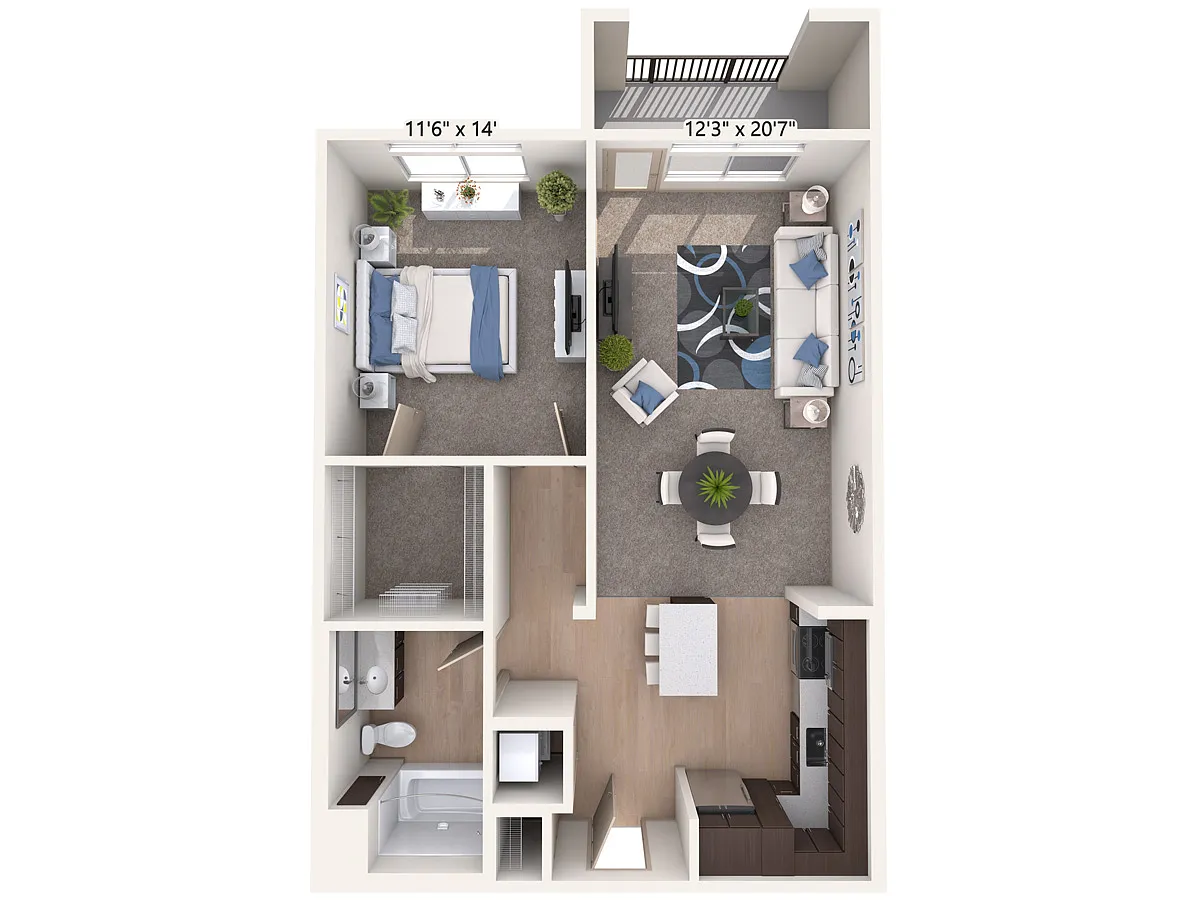 Floor plan A6-D-Esp