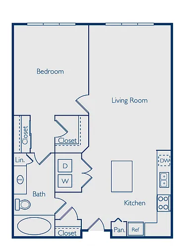 Floor plan DAVIS RENOVATED