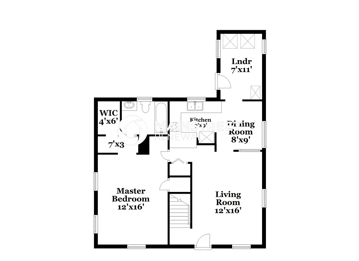 Floor Plan - 4650 Buxton St