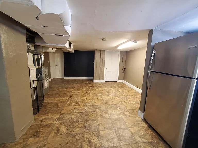 Kitchen looking into dining room.