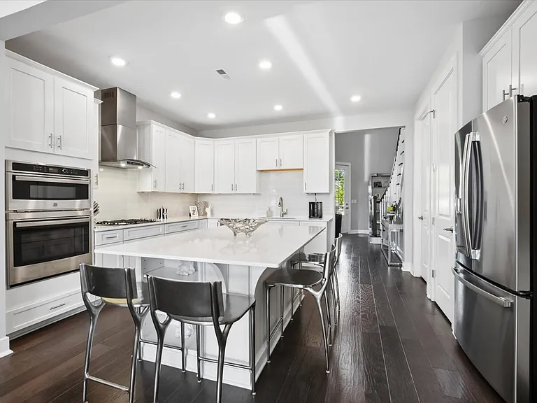 Kitchen Open to Dining Room
