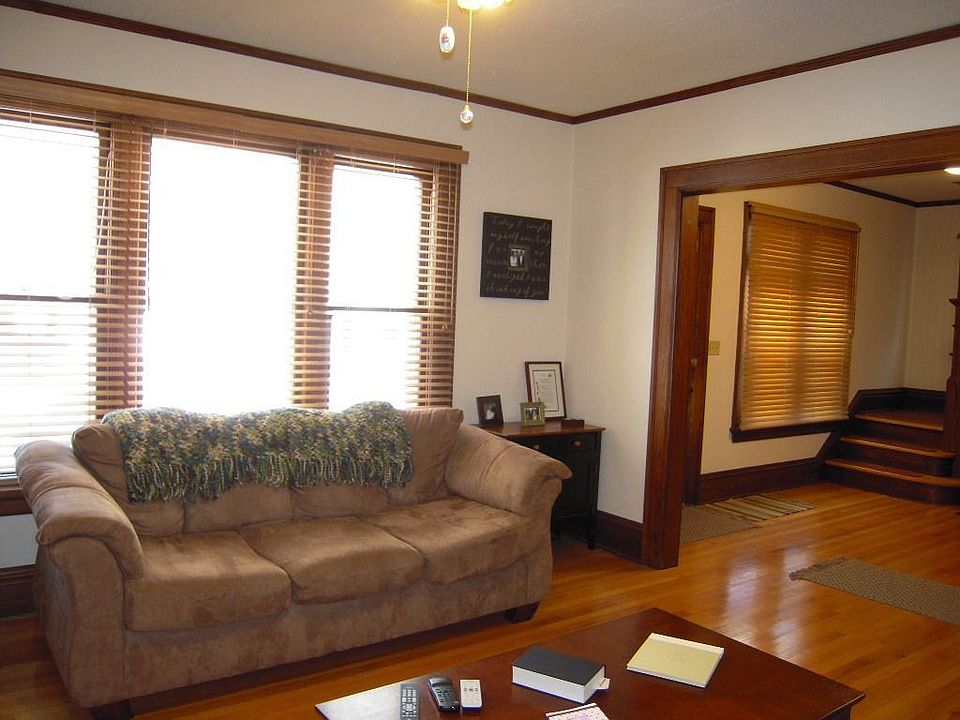 The Living Room Is Open To The Large Foyer!
