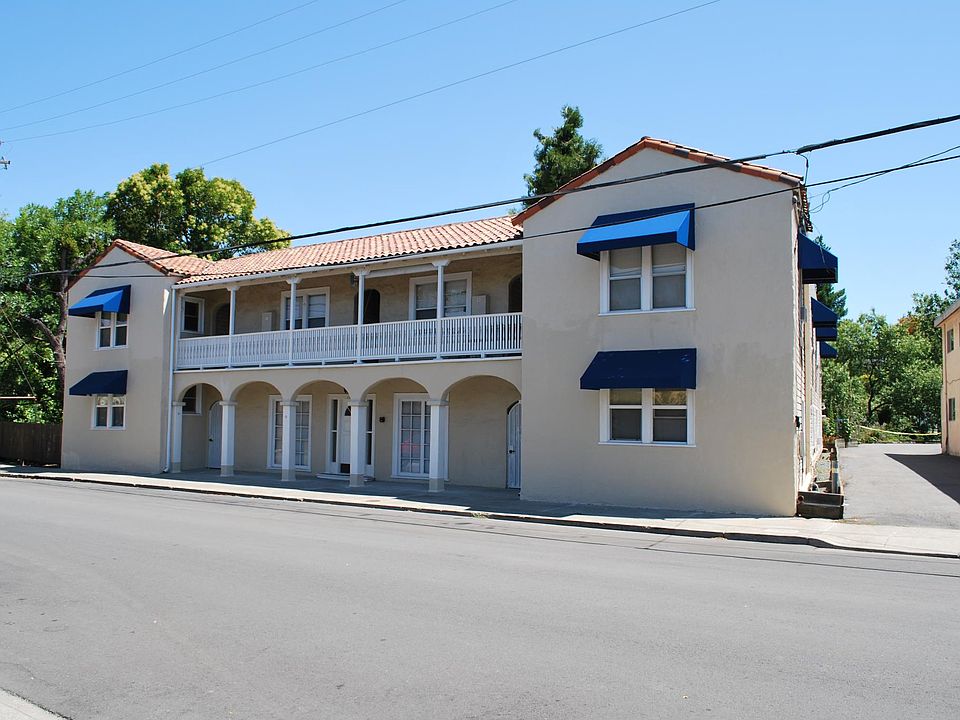 Front of the building.