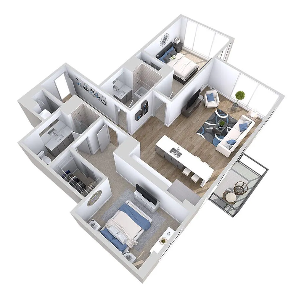 Floor plan Vignette