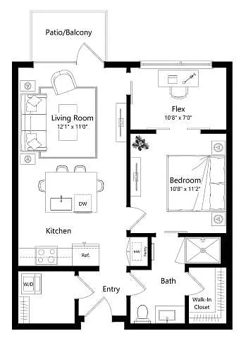 Floor plan A11