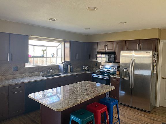 custom kitchen with island