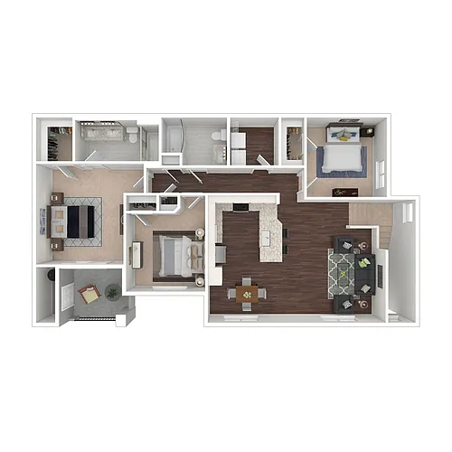Floor plan 3x2E