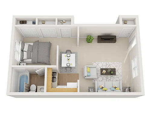 Floor plan STUDIO CLASSIC