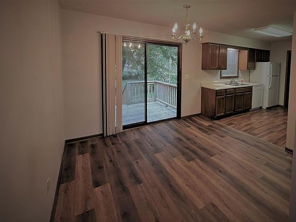 Dining area open to kitchen...