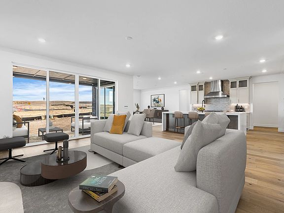 Homesite 3707 Great Room, Kitchen Dining - Virtu