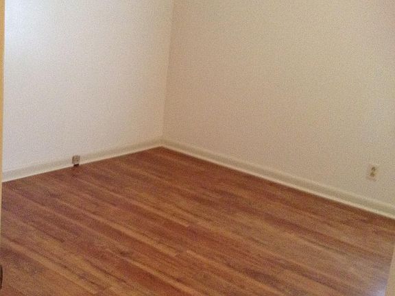 Hardwood floors in both bedroooms, and in den.