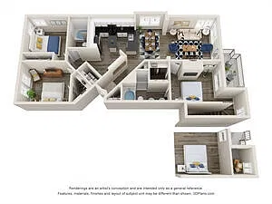 Floor plan EPA32