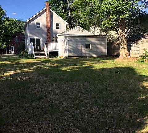 Back of house and yard