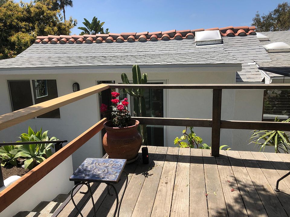 Private back yard deck