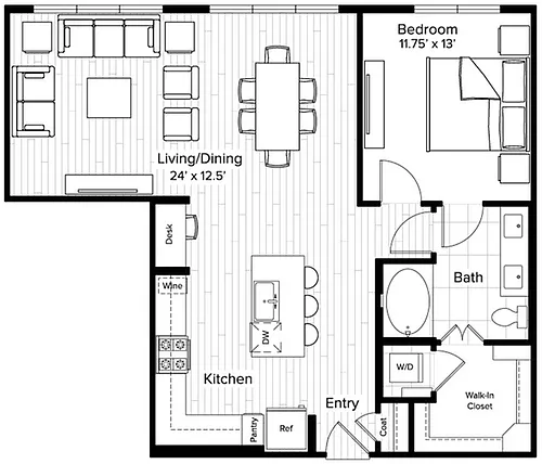 Floor plan A8