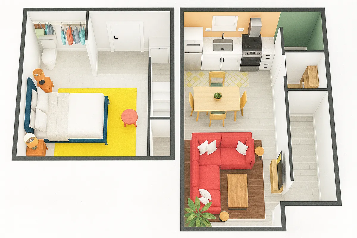 Floor plan C2P Casa Adosada