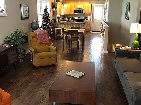 Entire living/dining/kitchen