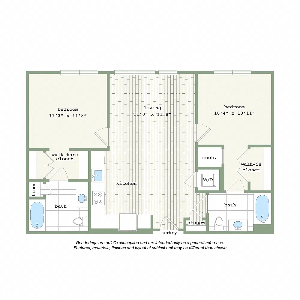 Floor plan B1