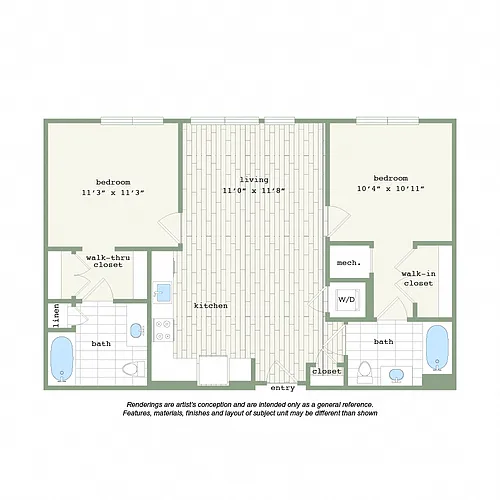 Floor plan B1