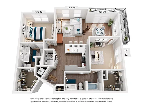 Floor plan Riverwalk