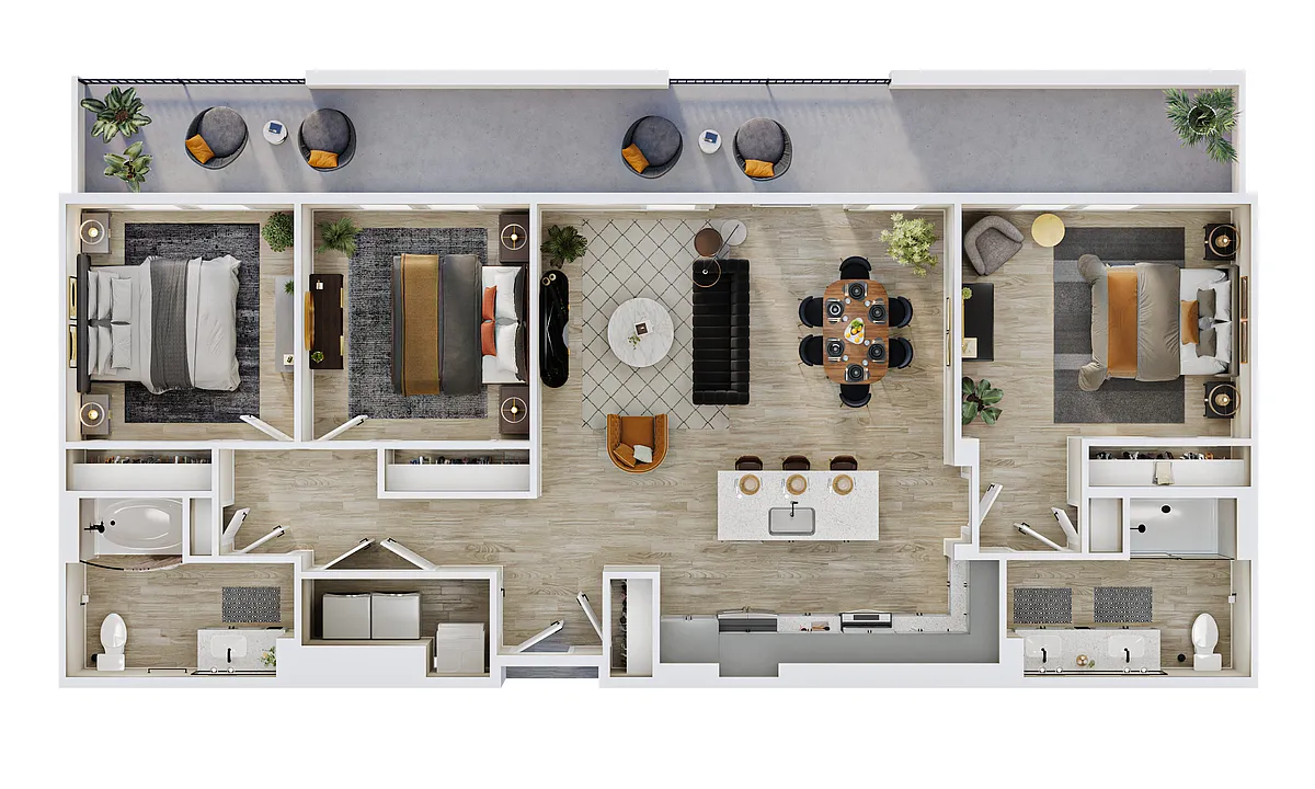 Floor plan C1