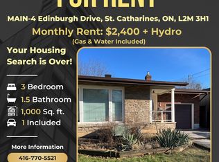 4 Edinburgh Dr, Saint Catharines, ON