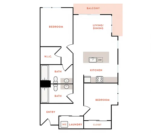 Floor plan D2