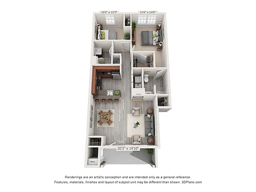 Floor plan The Gentry