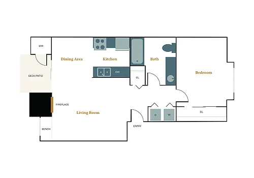 Floor plan Atlas (North)