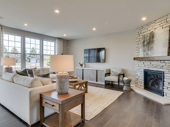 Gathering Room with Optional Fireplace