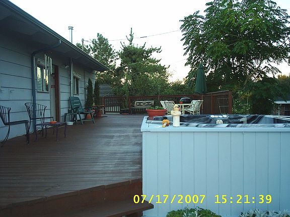 large back deck!
