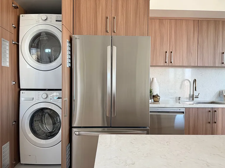 LG Washer and Dryer in Each Apartment Home
