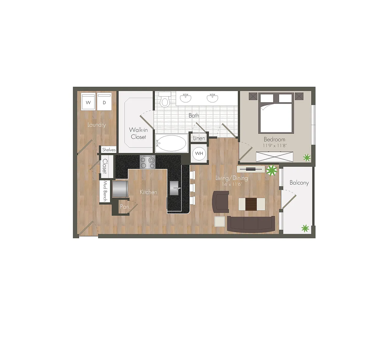 Floor plan A2