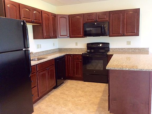 Gorgeous solid maple kitchens complete with GE appliances, g