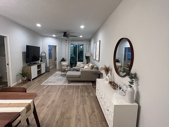 living room furnished